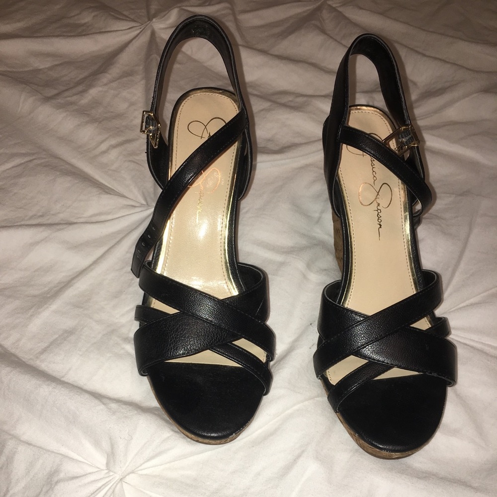 Black and Tan wedges